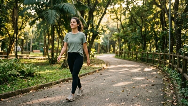 Como Caminhar Ajuda a Ansiedade e o Humor